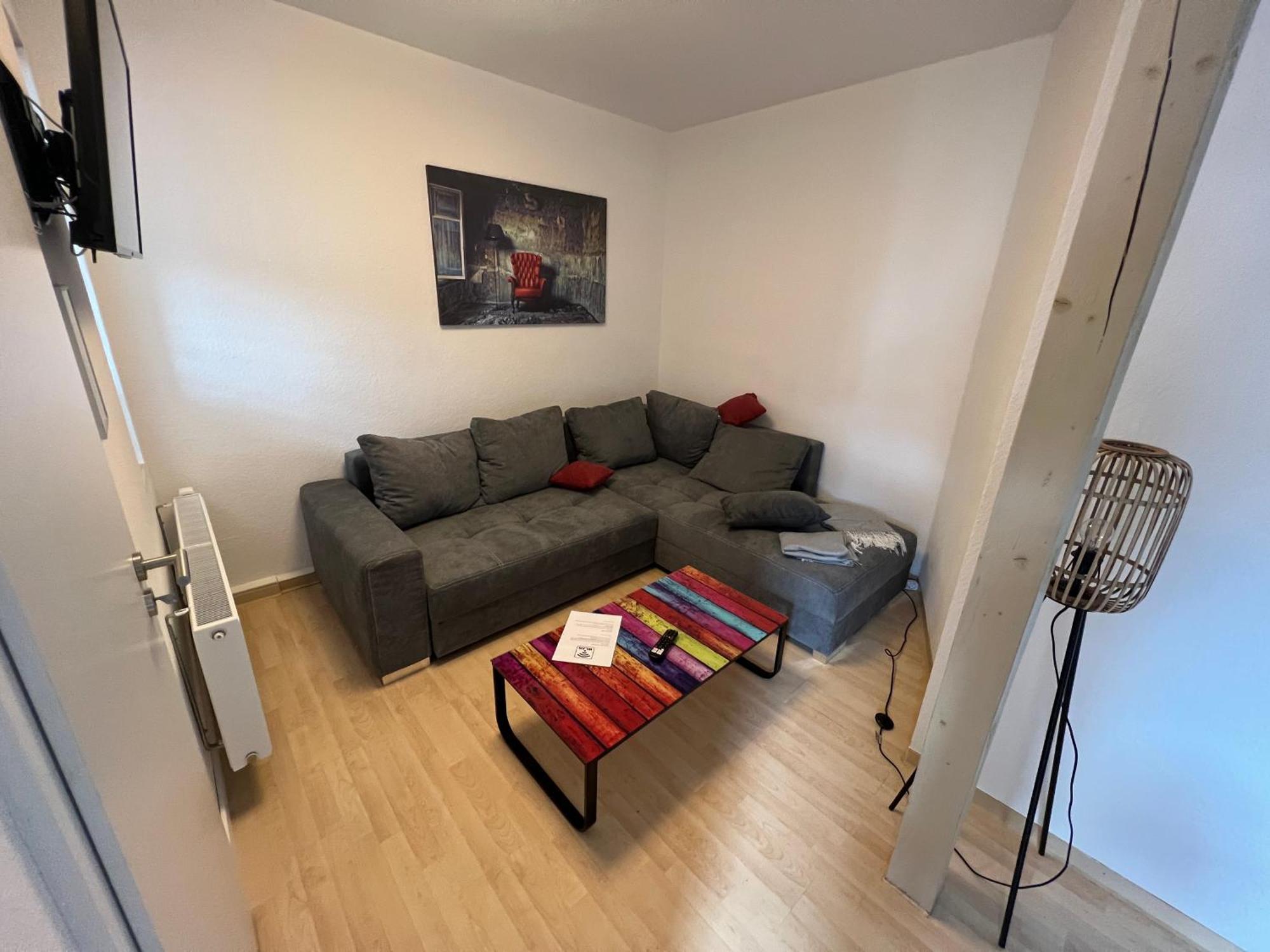 Apartment Napoleon, Naehe Zentrum, 2 Schlafzimmer, Grosser Balkon, Free Wifi ,Parken Jena Eksteriør bilde